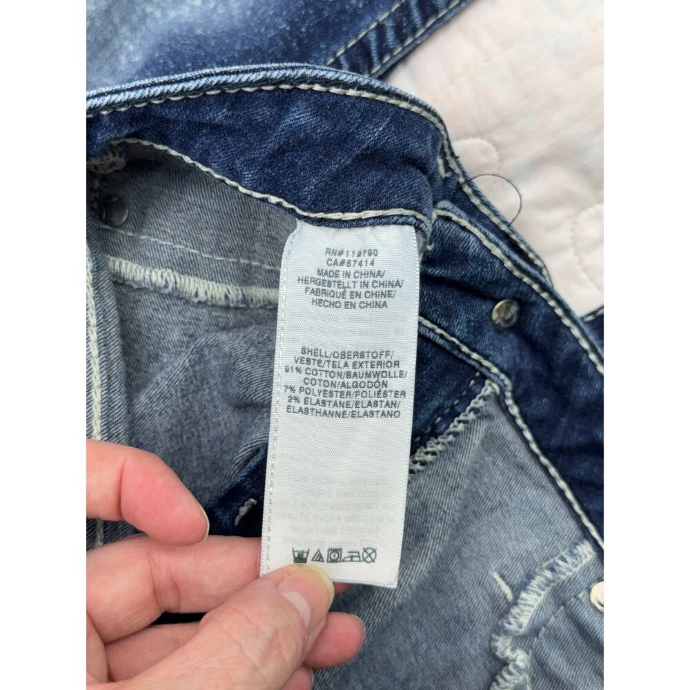 Women’s 31 skinny true religion, bleached wash jeans - Picture 9 of 12